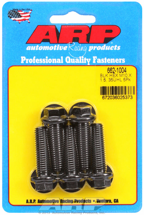 5-Pack Bolt Kit, Hex Head Black Oxide AR662-1004