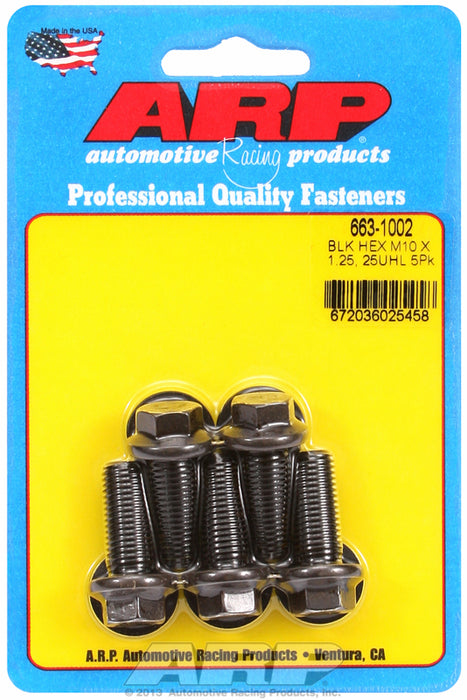 5-Pack Bolt Kit, Hex Head Black Oxide AR663-1002