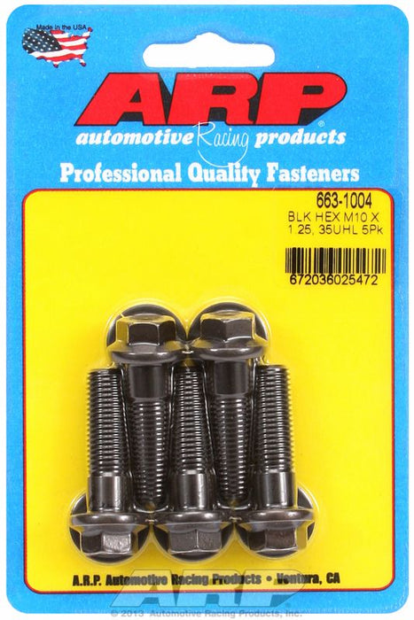 5-Pack Bolt Kit, Hex Head Black Oxide AR663-1004