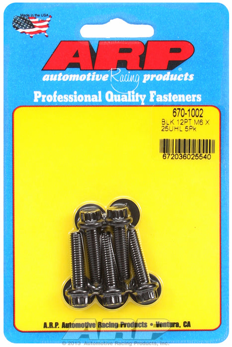 5-Pack Bolt Kit, 12-Point S/S AR670-1002