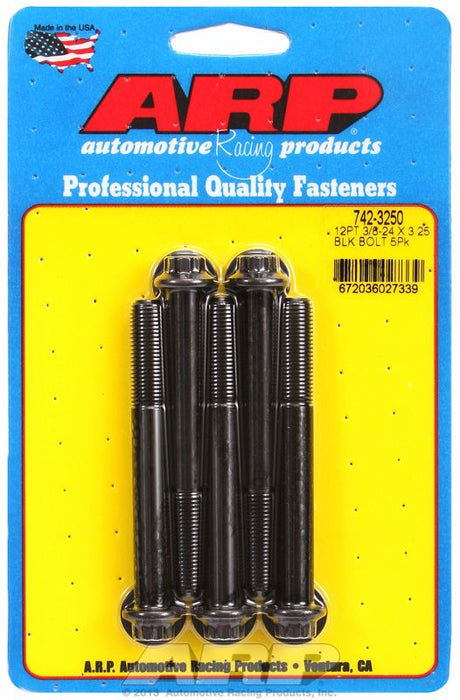 5-Pack Bolt Kit, 12-Point Head Black Oxide AR742-3250