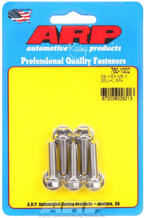 5-Pack Bolt Kit, Hex Head S/S AR760-1002