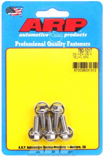 5-Pack Bolt Kit, Hex Head S/S AR760-1017