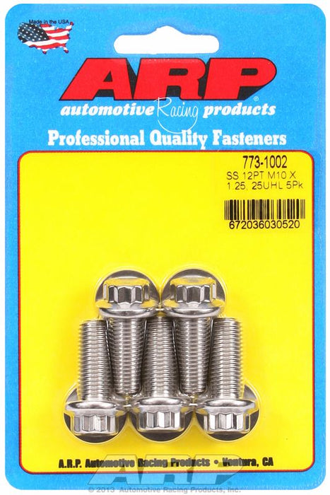 5-Pack Bolt Kit, 12-Point S/S AR773-1002