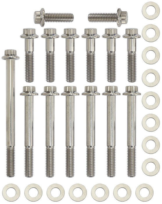 Timing Cover & Water Pump Bolt Kit, 12-Point Stainless AR9991504