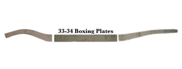 1933-34 Ford Frame Rail Boxing Plate ASC20334