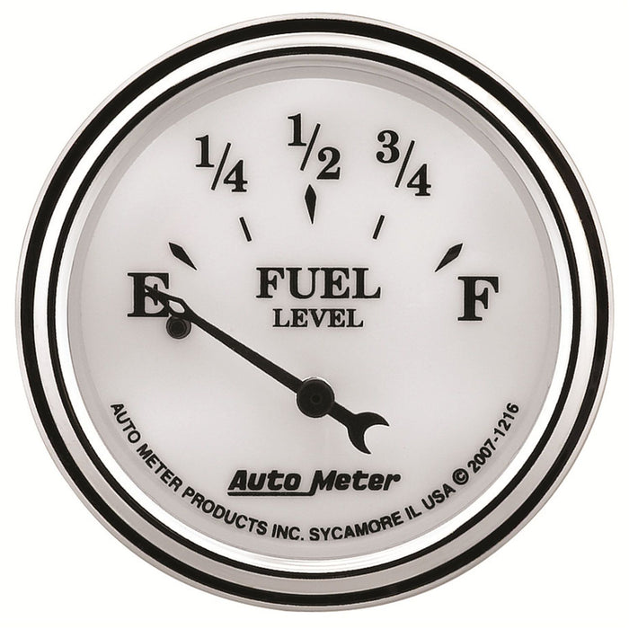 Old Tyme White II Fuel Level Gauge AU1216