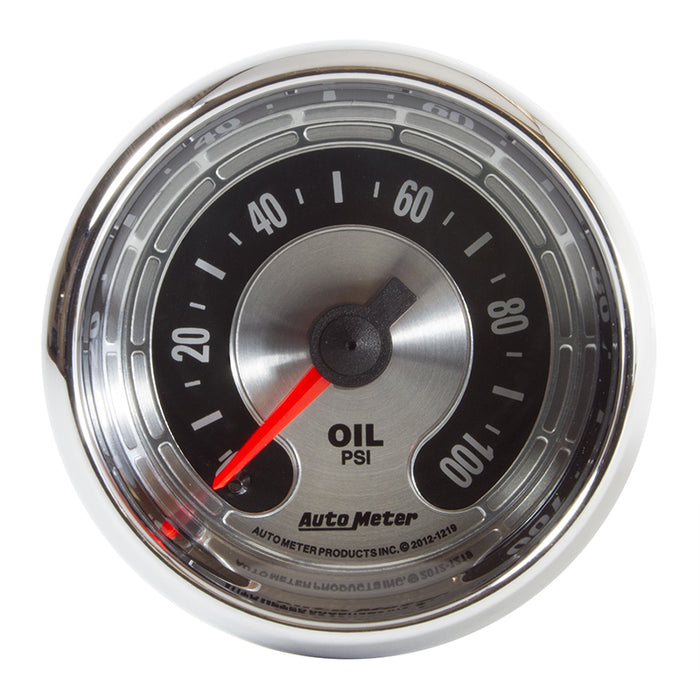 American Muscle Oil Pressure Gauge AU1219