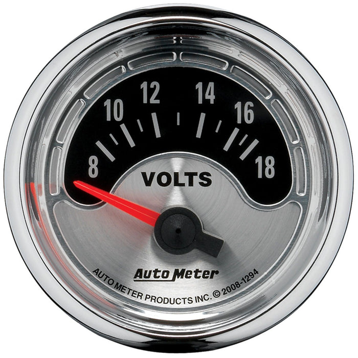 American Muscle Voltmeter Gauge AU1294