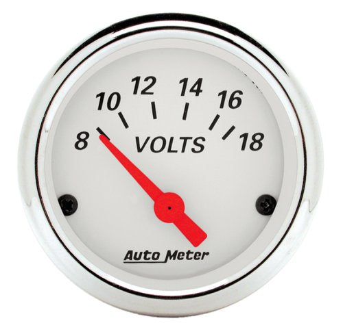 Arctic White Series Voltmeter AU1391