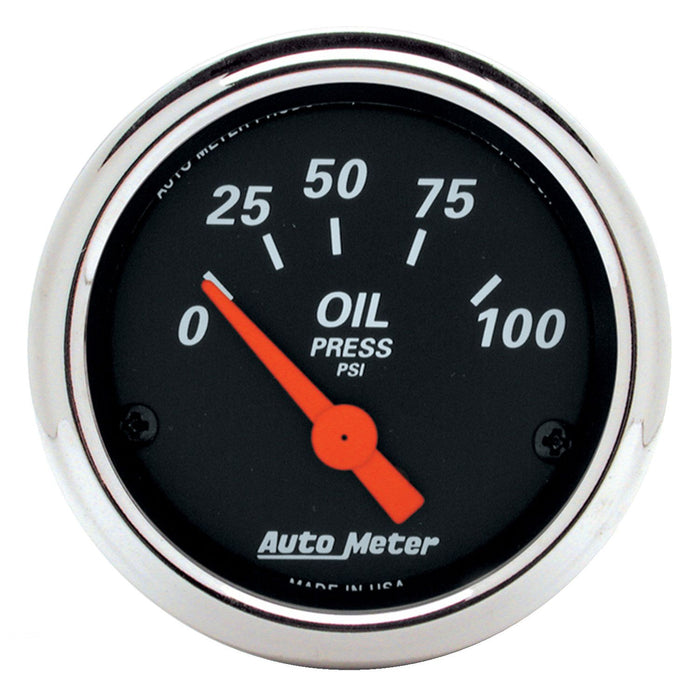 Designer Black Series Oil Pressure Gauge AU1426