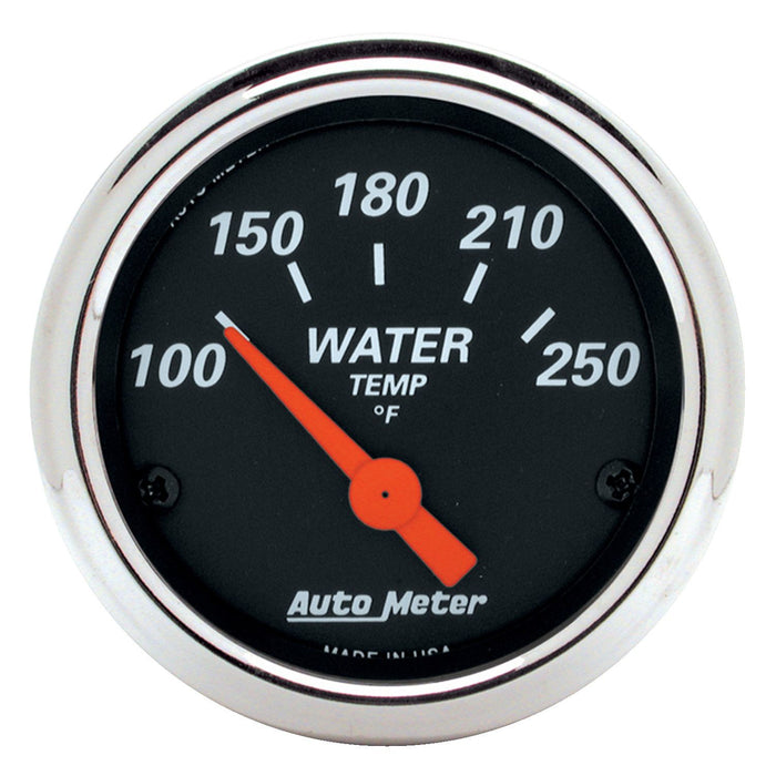 Designer Black Series Water Temperature Gauge AU1436