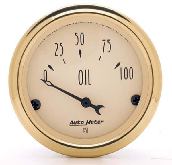 Golden Oldies Series Oil Pressure Gauge AU1528