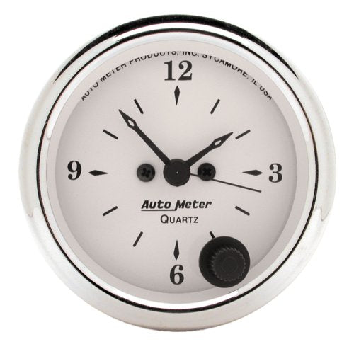 Old Tyme White Series Clock AU1686