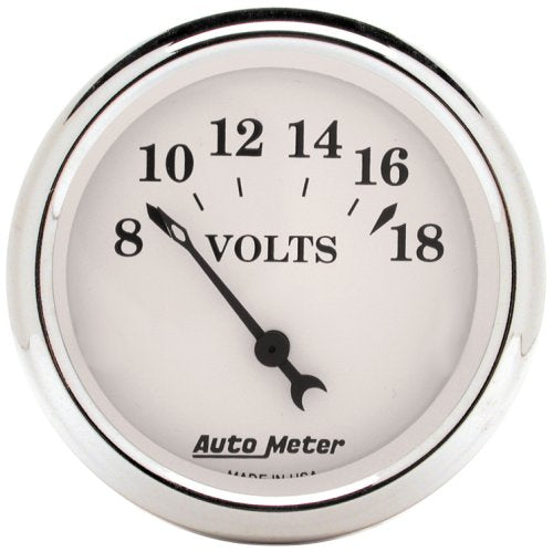 Old Tyme White Series Voltmeter AU1692