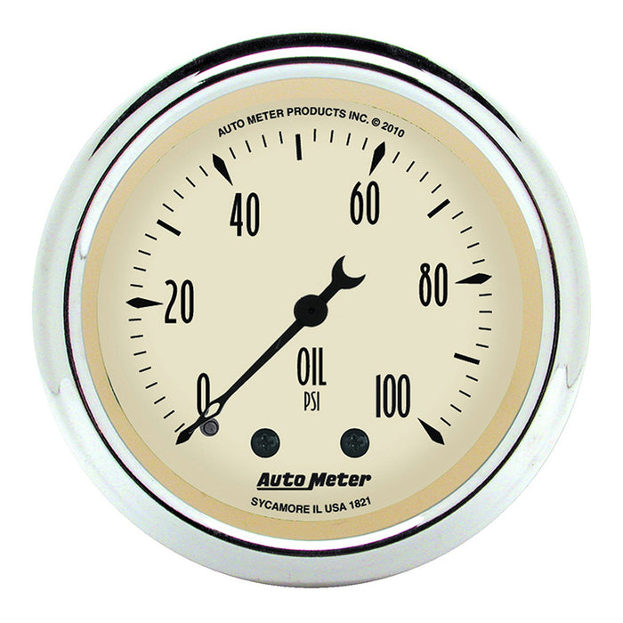 Antique Beige Series Oil Pressure Gauge AU1821