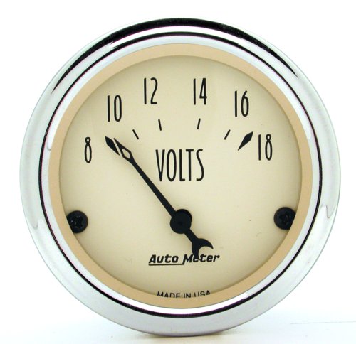 Antique Beige Series Voltmeter AU1891