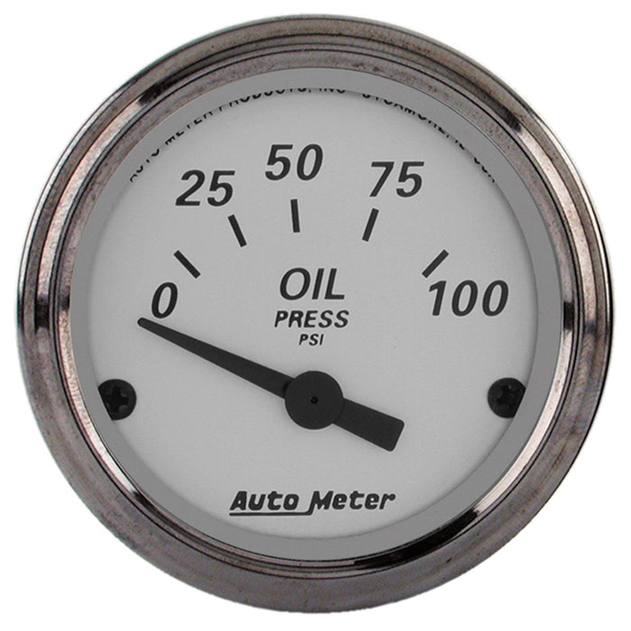 American Platinum Series Oil Pressure Gauge AU1928