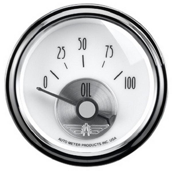 Prestige Series - Pearl Oil Pressure Gauge AU2026