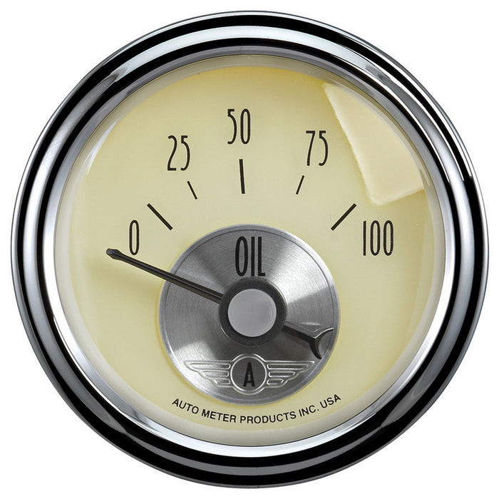 Antique Ivory Oil Pressure Gauge AU2027