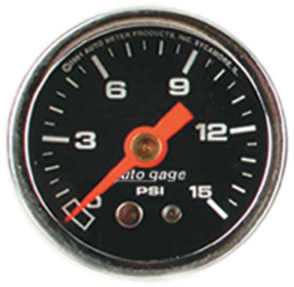 Auto gage Series Fuel Pressure Gauge AU2172