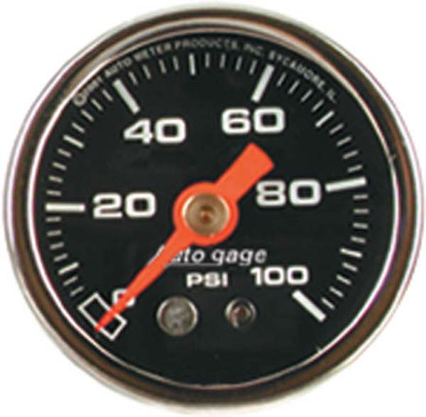 Auto gage Series Fuel Pressure Gauge AU2174