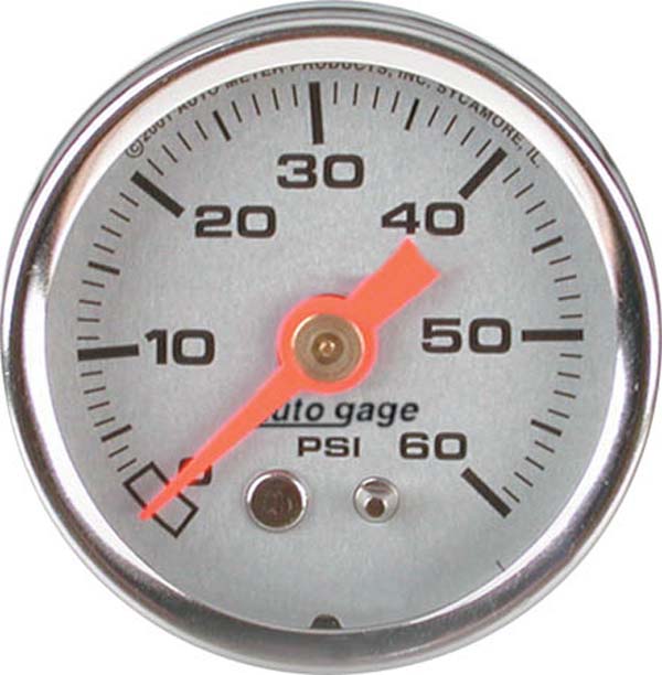 Auto gage Series Fuel Pressure Gauge AU2179