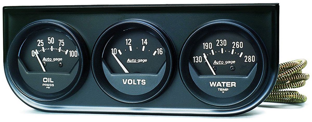 Auto gage Three-Gauge Console AU2348