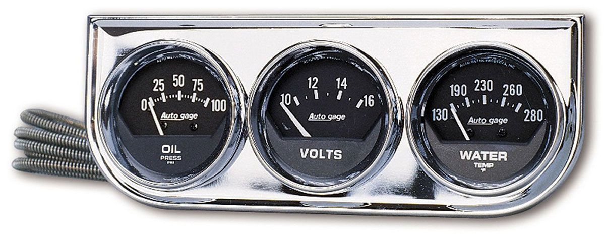 Auto gage Three-Gauge Console AU2349