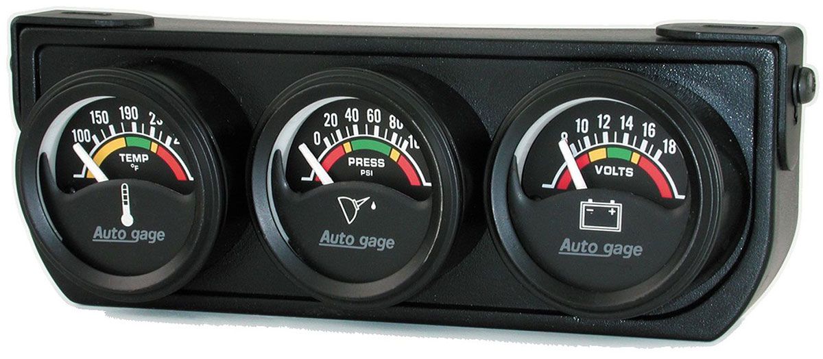 Auto gage Three-Gauge Console AU2391