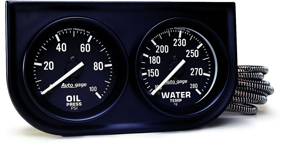 Auto gage Two-Gauge Console AU2392