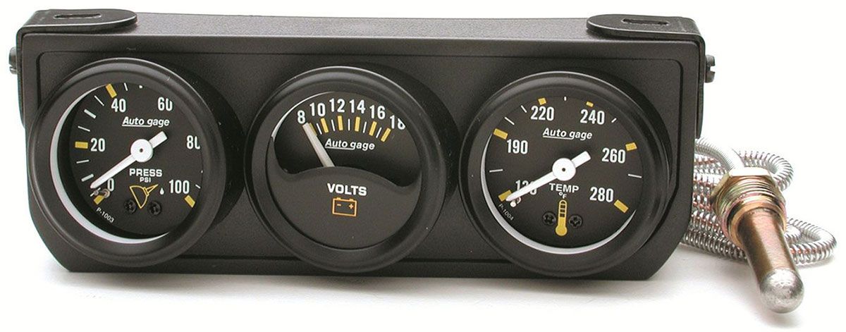 Auto gage Three-Gauge Console AU2396