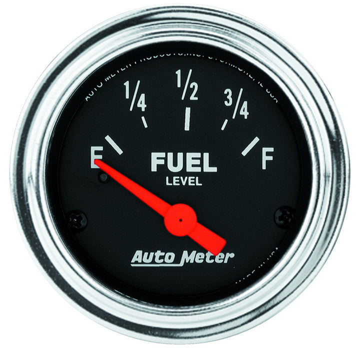 Traditional Chrome Series Fuel Level Gauge AU2514