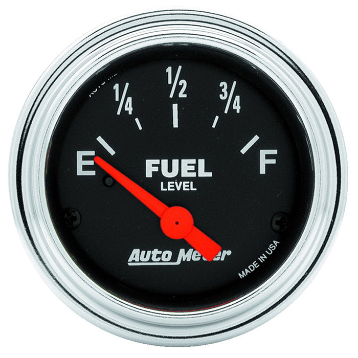 Traditional Chrome Series Fuel Level Gauge AU2516