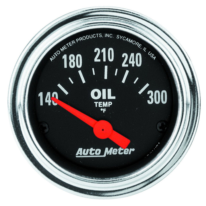 Traditional Chrome Series Oil Temperature Gauge AU2543