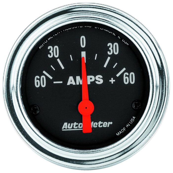 Traditional Chrome Series Ammeter Gauge AU2586