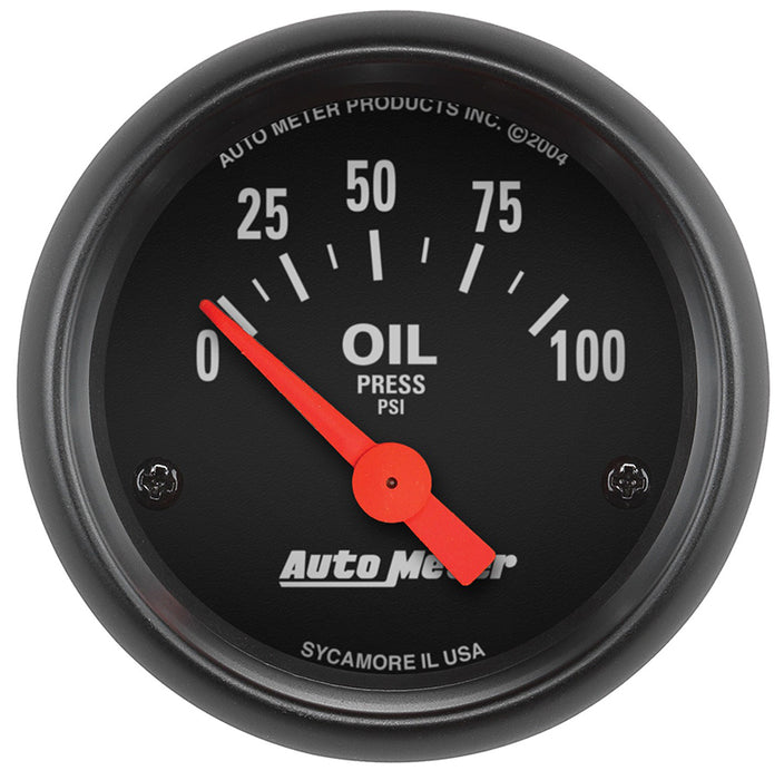 Z-Series Oil Pressure Gauge AU2634