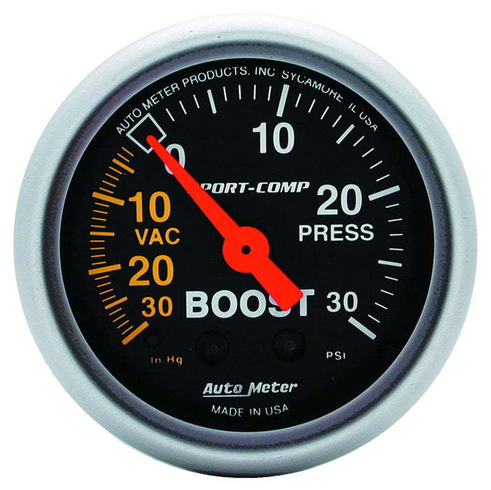 Sport-Comp Series Boost/Vacuum Gauge AU3303