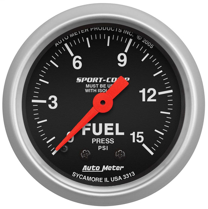 Sport-Comp Series Fuel Pressure Gauge AU3313