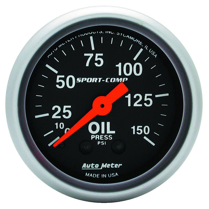 Sport-Comp Series Oil Pressure Gauge AU3323