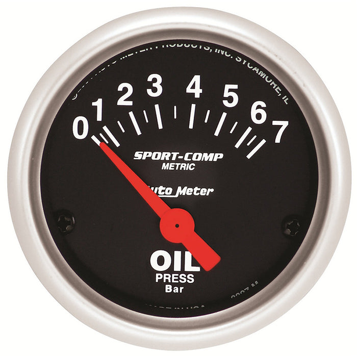 Sport-Comp Series Oil Pressure Gauge AU3327-M