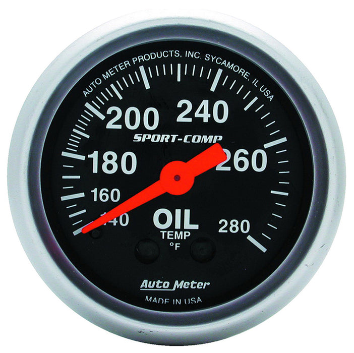 Sport-Comp Series Oil Temperature Gauge AU3341