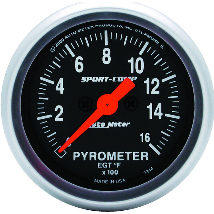 Sport-Comp Series Pyrometer Gauge AU3344