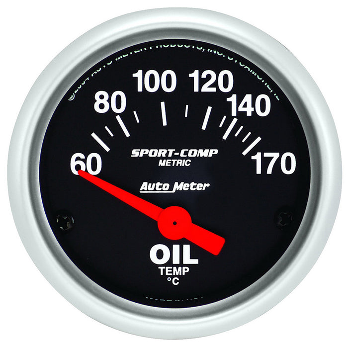 Sport-Comp Series Oil Temperature Gauge AU3348-M