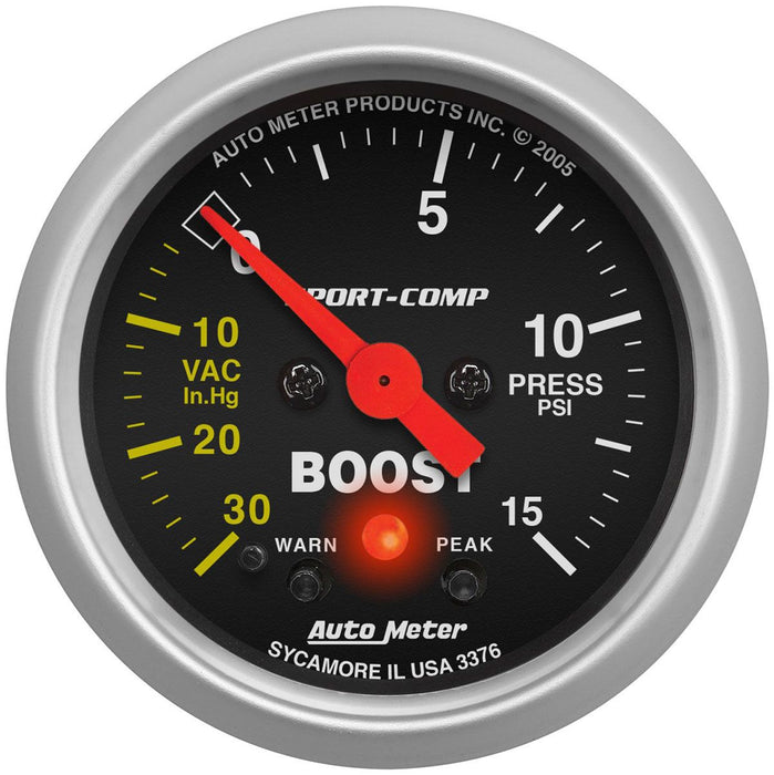 Sport-Comp Series Boost/Vacuum Gauge AU3376