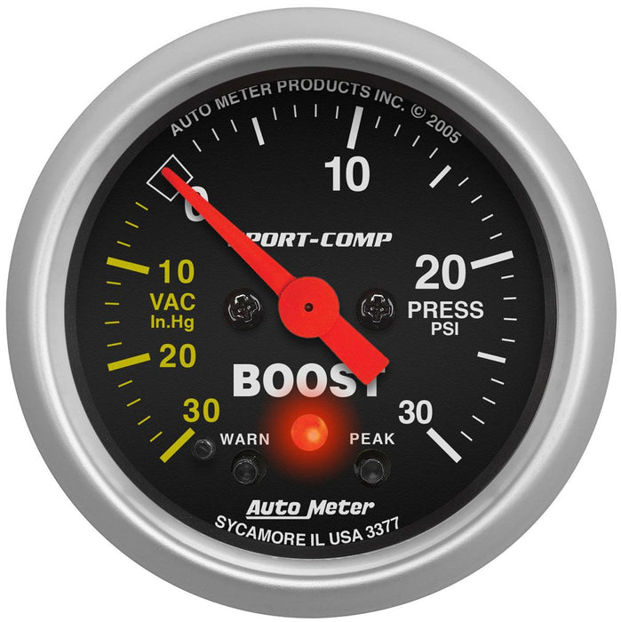 Sport-Comp Series Boost/Vacuum Gauge AU3377