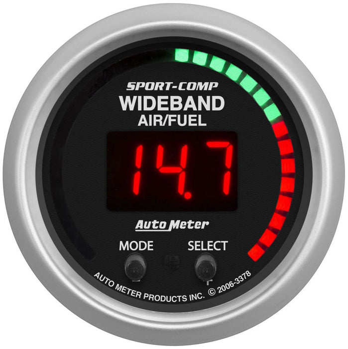 Sport-Comp Air/Fuel Ratio Pro Gauge AU3378