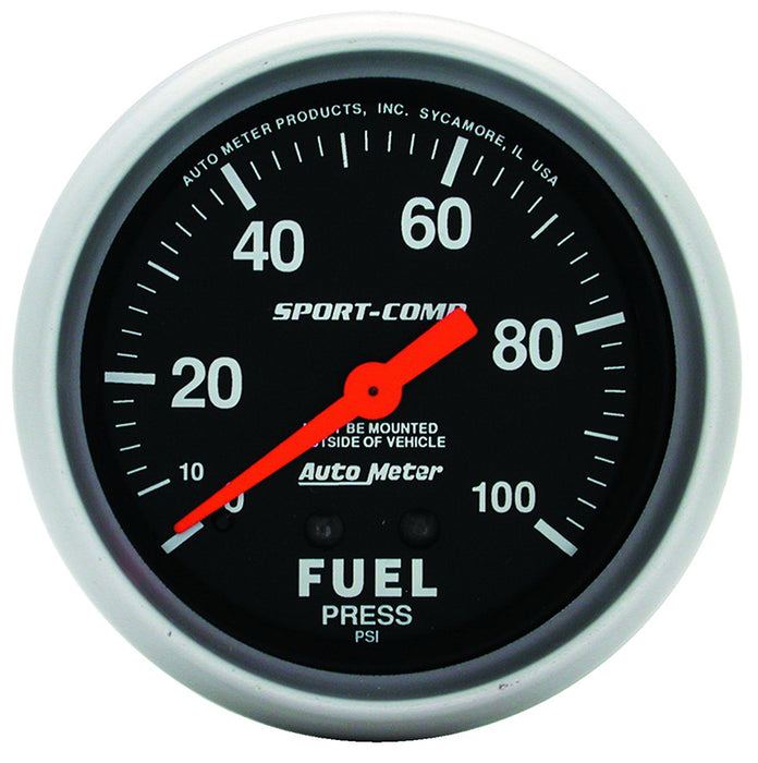 Sport-Comp Series Fuel Pressure Gauge AU3412