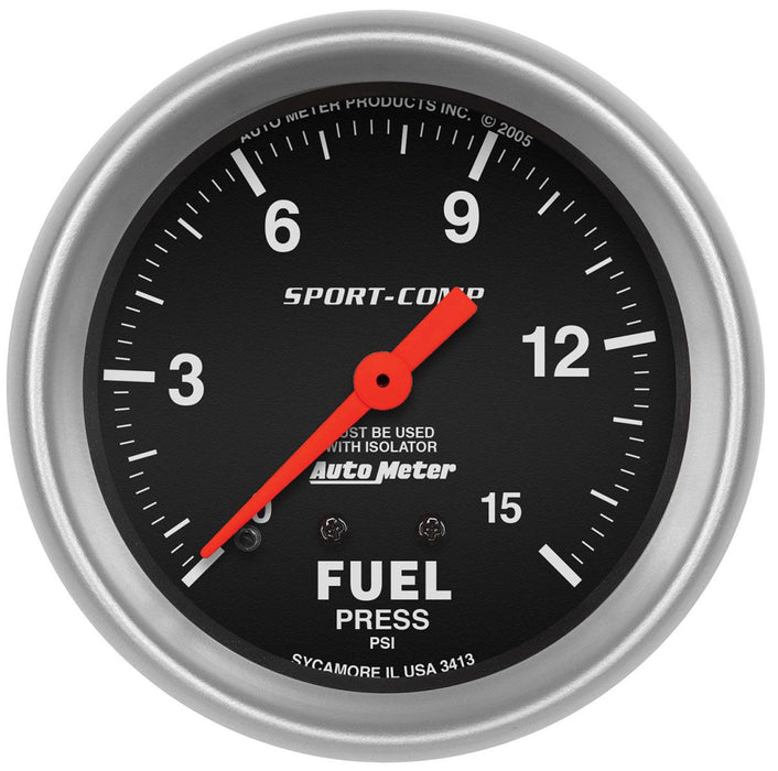 Sport-Comp Series Fuel Pressure Gauge AU3413