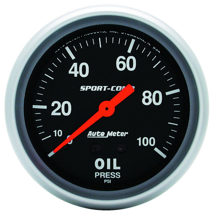 Sport-Comp Series Oil Pressure Gauge AU3421